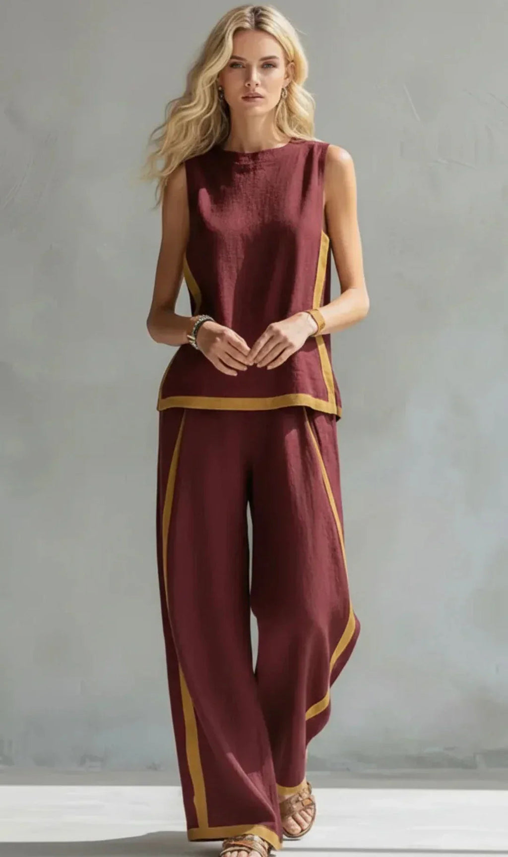 Leila | Elegante Conjunto de dos piezas