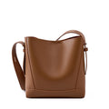 Mujer’s Piel auténtica Bandolera & De hombro Extragrande Bolso tipo saco