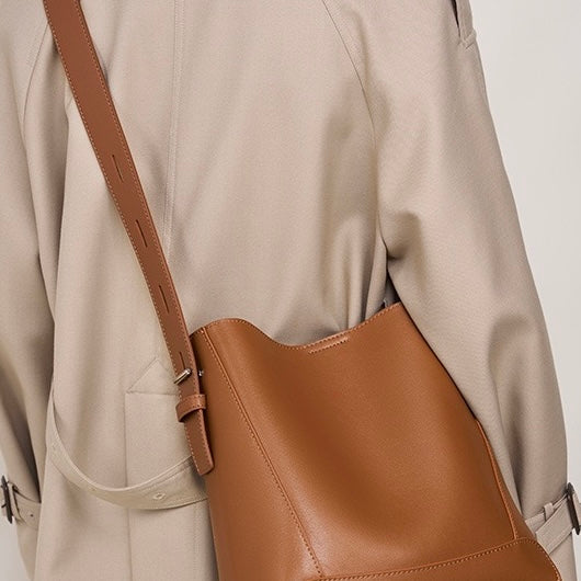 Mujer’s Piel auténtica Bandolera & De hombro Extragrande Bolso tipo saco